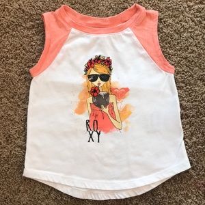Toddler shirt by Roxy Girl.